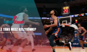 Koszykarze NBA w akcji. Dowiedz się, ile trwa przerwa w NBA i jak długo trwa mecz koszykówki w Europie.