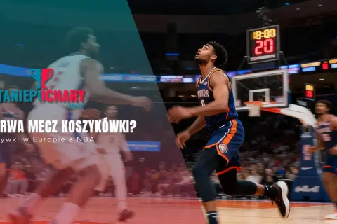 Koszykarze NBA w akcji. Dowiedz się, ile trwa przerwa w NBA i jak długo trwa mecz koszykówki w Europie.