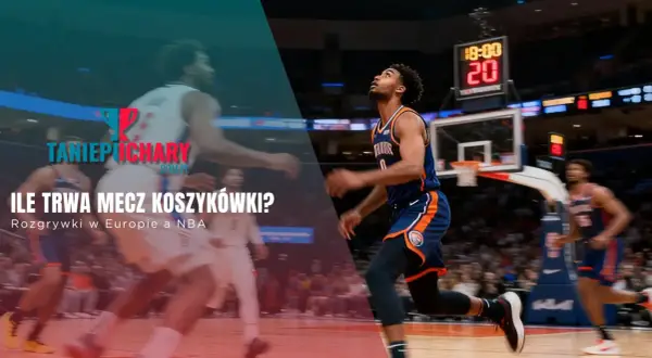 Koszykarze NBA w akcji. Dowiedz się, ile trwa przerwa w NBA i jak długo trwa mecz koszykówki w Europie.