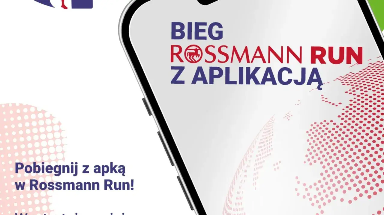 Bieg Rossmann Run z aplikacją. Pobiegnij z apką w Rossmann Run!
